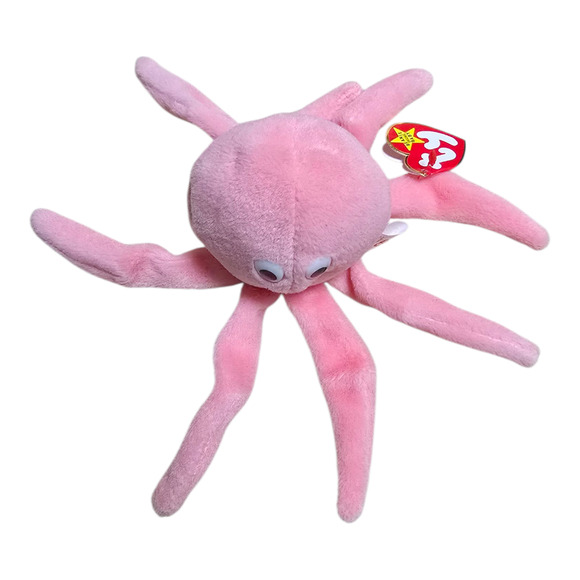 TY Beanie Babies Inky Pink with Mouth #4028 - Picture 3 of 4